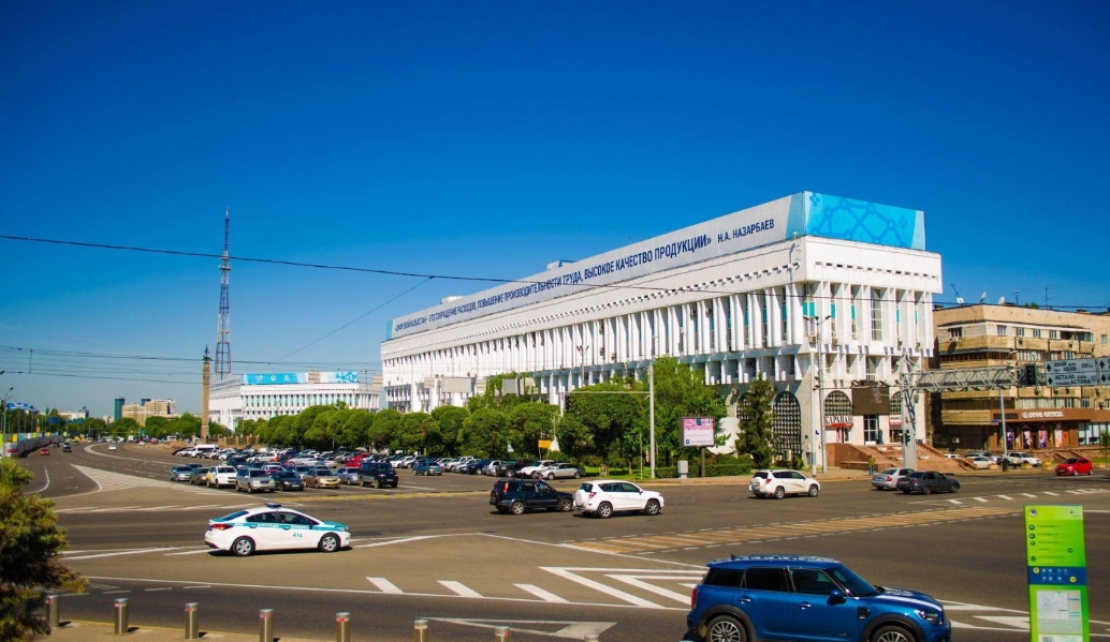 LED экран в телестудию Евразия Алматы